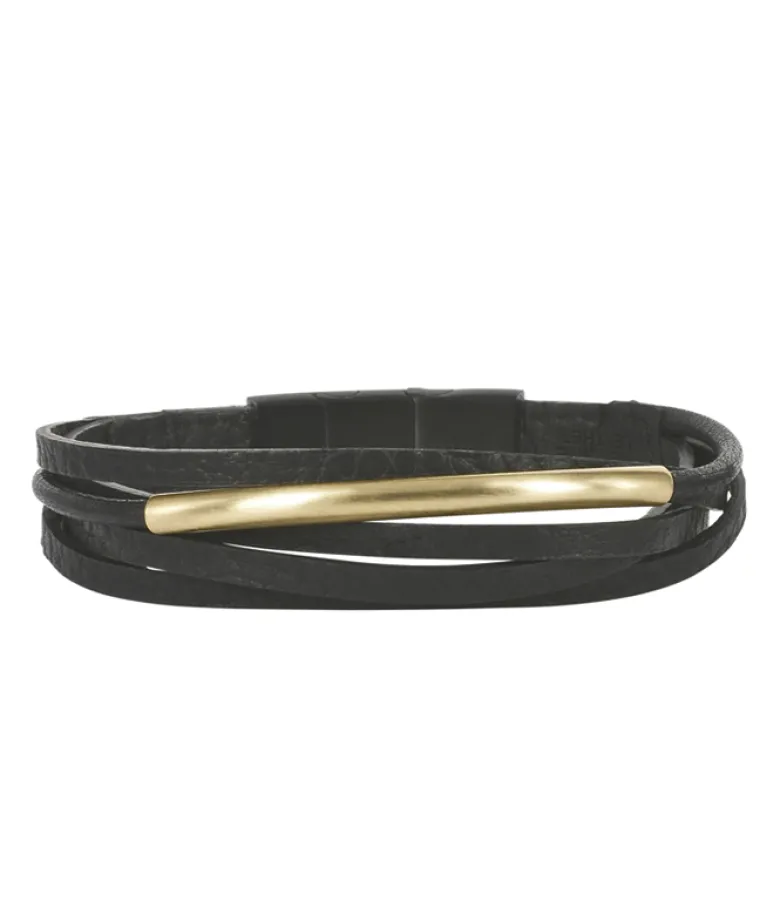 Arock Andy BR Armband Svart/ Guld 363706