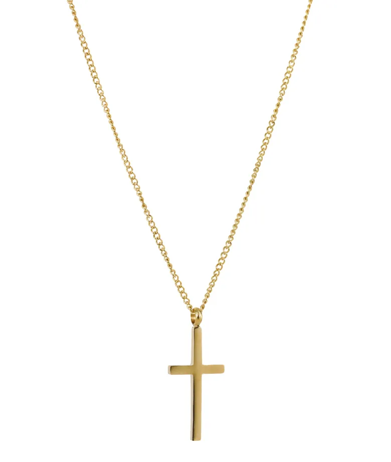 Arock Cross Halsband Guld