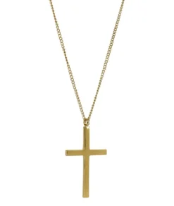 Arock Cross Långt Halsband Guld