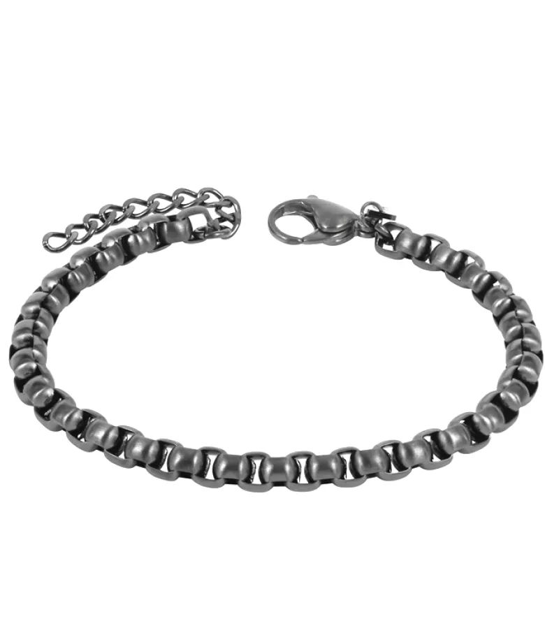 Arock JOHN Armband GunMetal – 363430