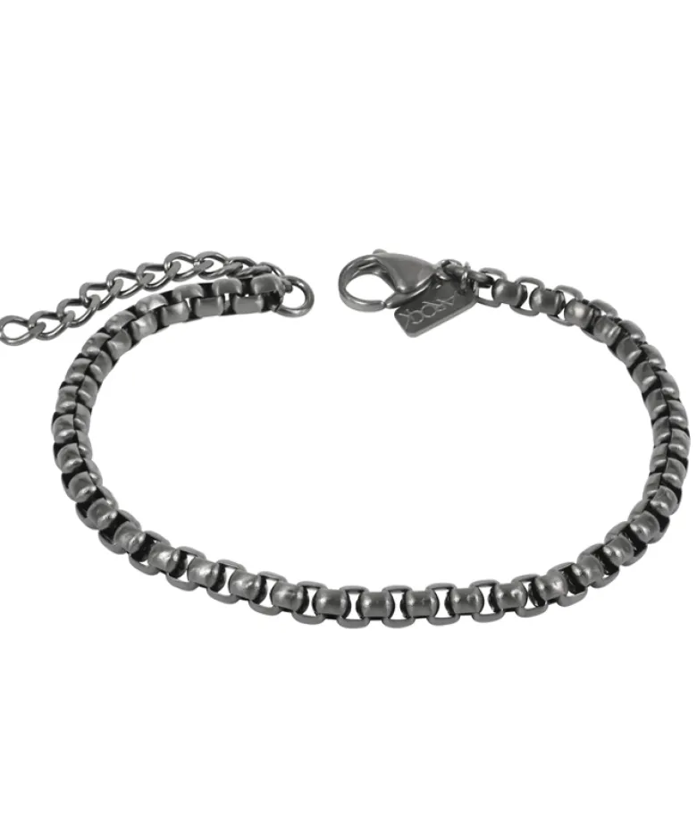 Arock JOHN Armband GunMetal – 363355