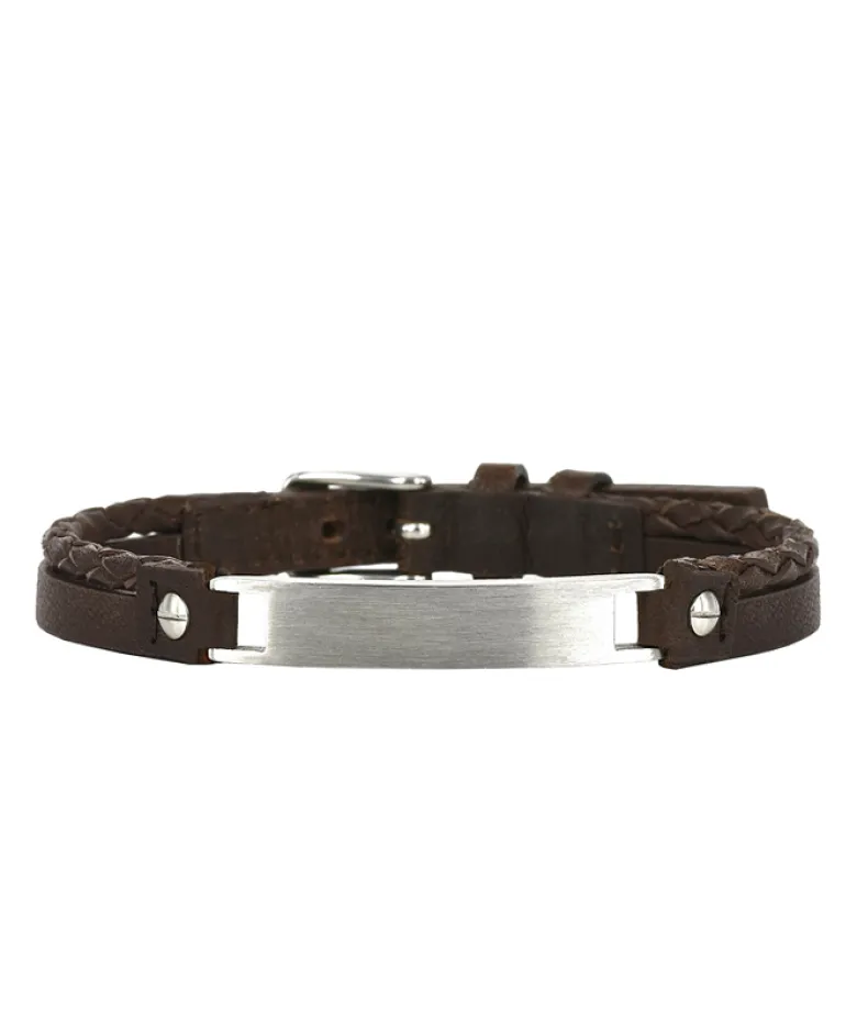 Arock PONTUS Armband Brun/Stål – 362952