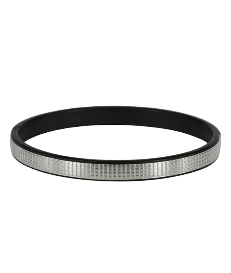 Arock TEXAS Armring Svart/Stål – 363737