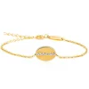 Blomdahl Armband Brilliance Oval Crystal 32‑2341‑1001
