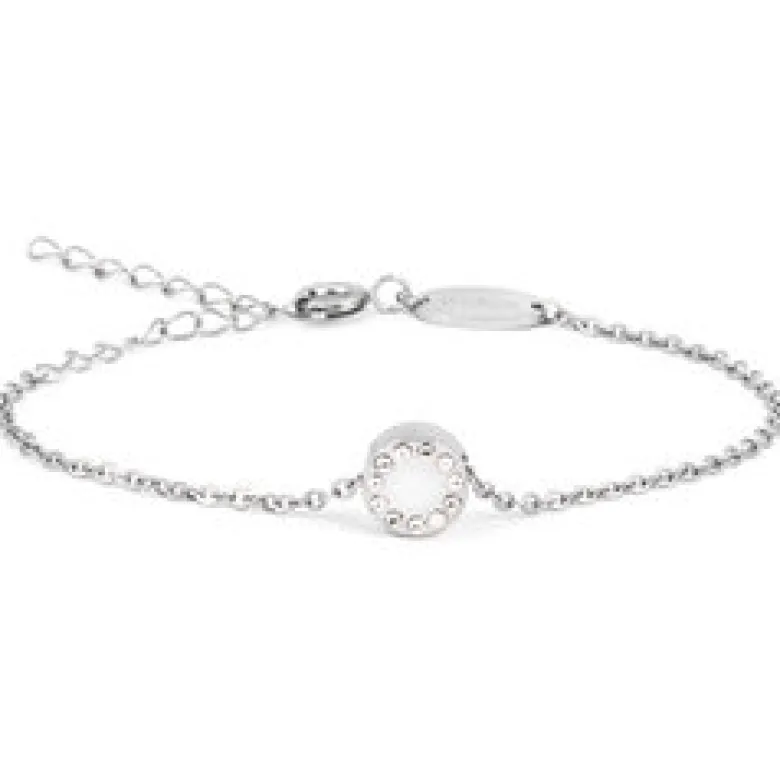 Blomdahl Armband Brilliance Puck Crystal 32‑2491‑0801
