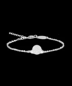 Blomdahl Armband G Brilliance Plenary 10 mm, Crystal silver