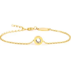 Blomdahl Armband Grand Bezel Crystal 32‑2312‑0801
