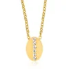 Blomdahl Halsband Brilliance Oval Crystal 33‑2341‑1001