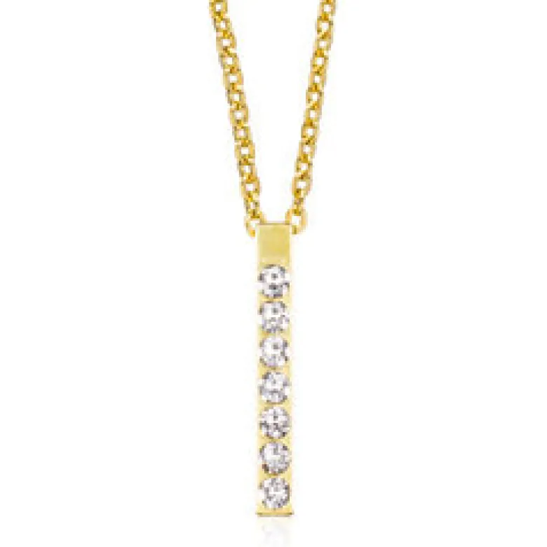 Blomdahl Halsband Brilliance Straight Crystal 33‑23197‑2001