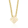 Blomdahl Halsband Brilliance Square Crystal 33‑2392‑0801