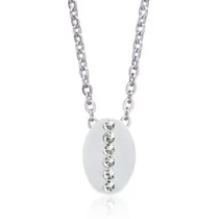 Blomdahl Halsband Brilliance Oval Crystal 33‑2441‑1001