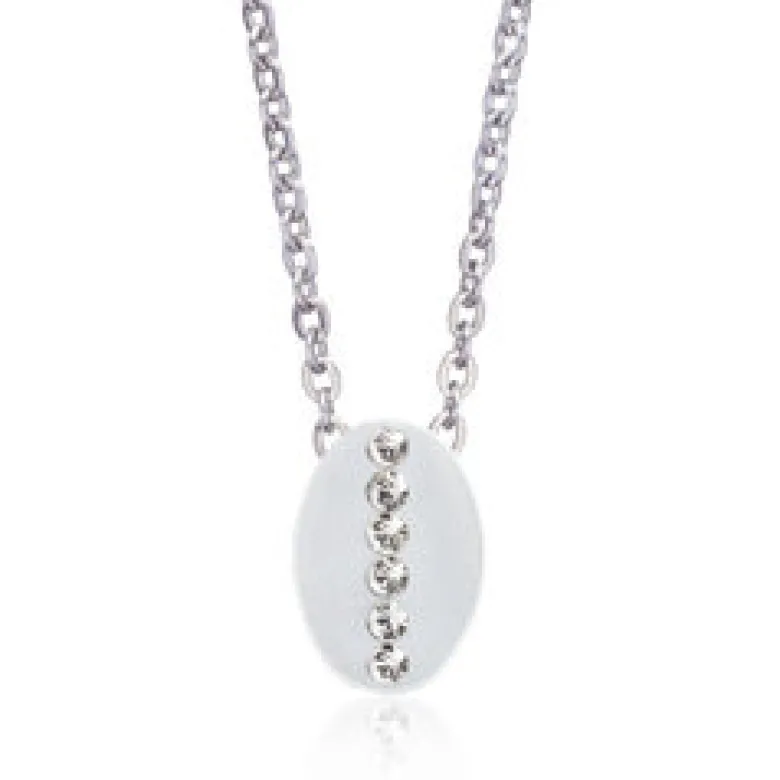 Blomdahl Halsband Brilliance Oval Crystal 33‑2441‑1001