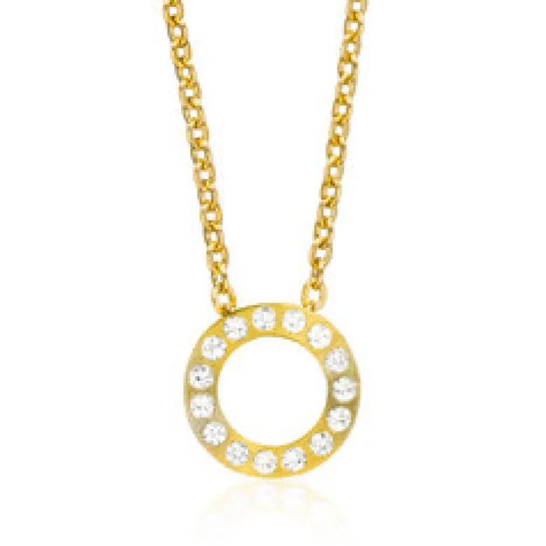 Blomdahl Halsband Brilliance Puck Hollow Crystal 33‑23191‑1001