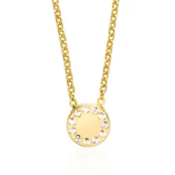 Blomdahl Halsband Brilliance Puck Crystal 33‑2391‑0801