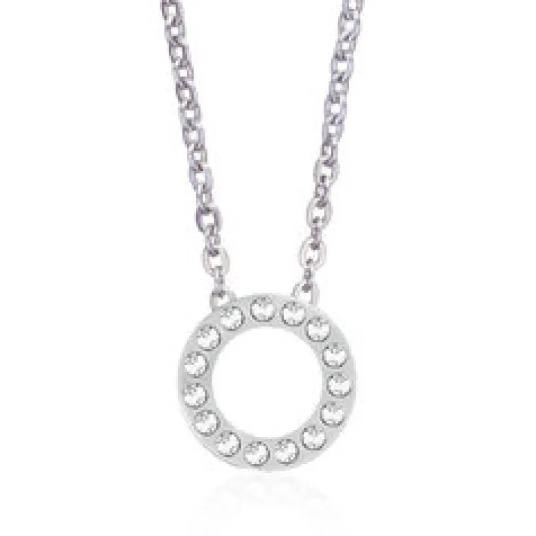 Blomdahl Halsband Brilliance Puck Hollow Crystal 33‑24191‑1001