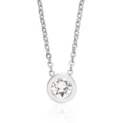 Blomdahl Halsband Grand Bezel Crystal 33‑2412‑0801