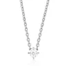 Blomdahl Halsband Tiffany CZ White 5 mm 33‑2404‑0530
