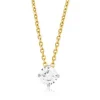 Blomdahl Halsband Tiffany CZ White 7 mm 33‑2315‑0730