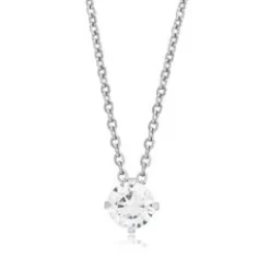 Blomdahl Halsband Tiffany CZ White 7 mm 33‑2415‑0730