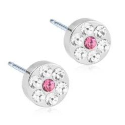 Blomdahl Örhängen Brilliance Plenary Crystal Rose 5 mm 15‑12166‑83