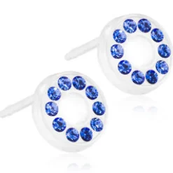 Blomdahl Örhängen Brilliance Puck Hollow Sapphire 15‑01191‑04