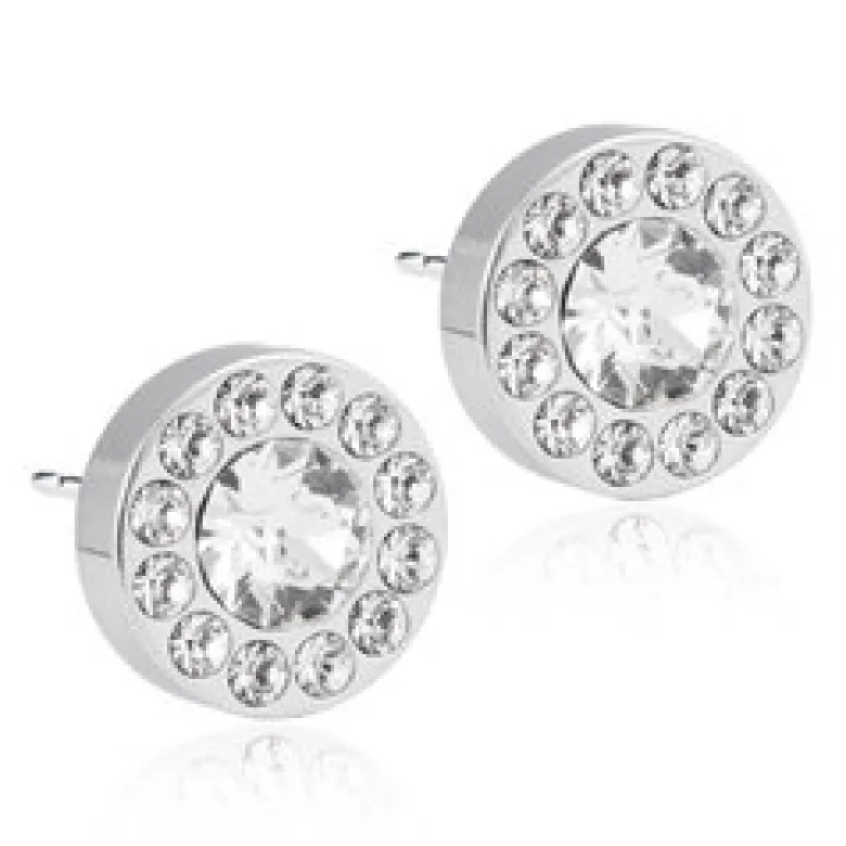 Blomdahl Örhängen Brilliance Halo Crystal 15‑1465‑01