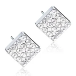 Blomdahl Örhängen Brilliance Square Crystal 15‑1492‑01