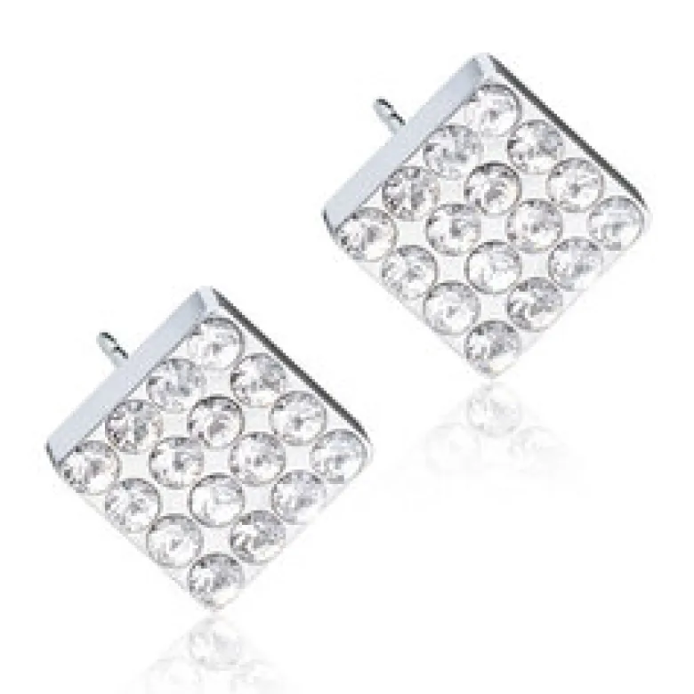 Blomdahl Örhängen Brilliance Square Crystal 15‑1492‑01