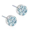 Blomdahl Örhängen Brilliance Plenary Aquamarine 5 mm 15‑12166‑05