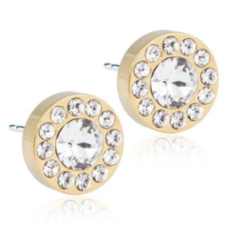 Blomdahl Örhängen Brilliance Halo Crystal 15‑1365‑01