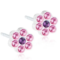 Blomdahl Örhängen Daisy Light Rose Amethyst 15‑0114‑47