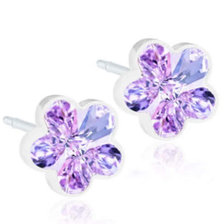 Blomdahl Örhängen Flower Violet 15‑0130‑26