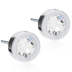 Blomdahl Örhängen Grand Bezel Crystal 15‑1412‑01