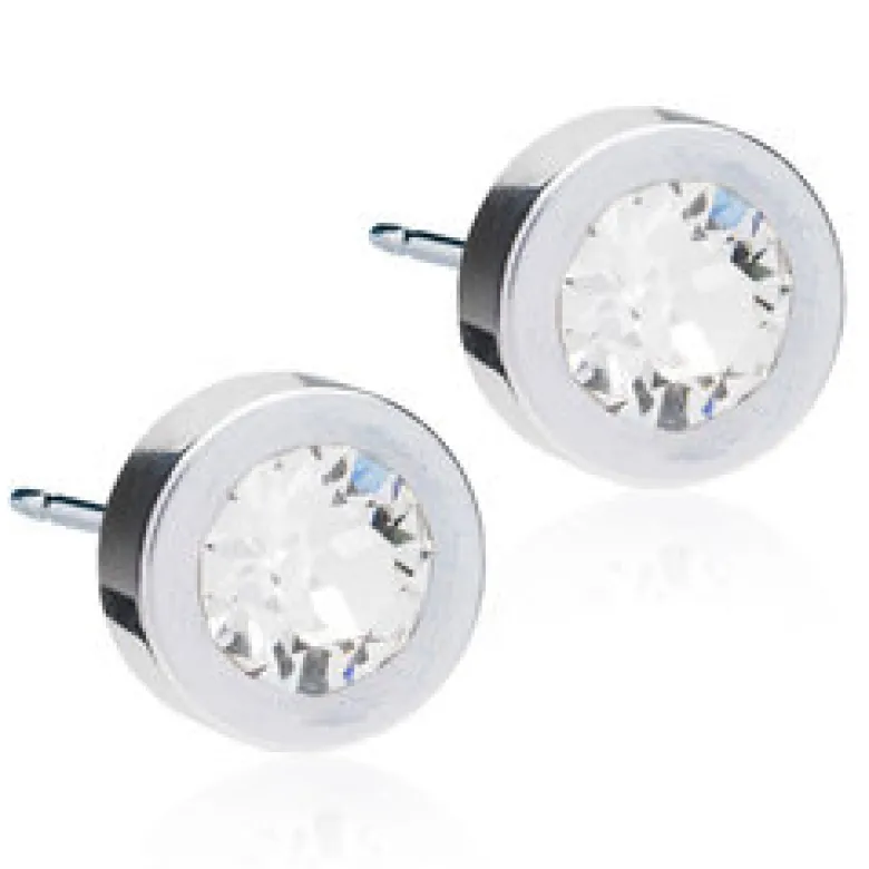 Blomdahl Örhängen Grand Bezel Crystal 15‑1412‑01