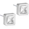 Blomdahl Örhängen Grand Square CZ White 15‑1220‑301