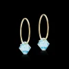 Blomdahl Örhängen GT 14 mm Aquamarine 15-1347-05