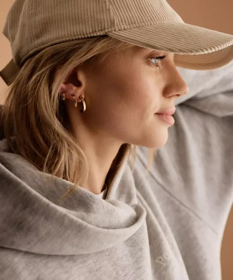 Blomdahl Örhängen GT Pendant Plain Curved 20 mm 15-13151-00