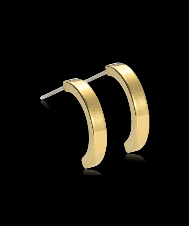 Blomdahl Örhängen GT Pendant Plain Curved 15 mm 15-13150-00