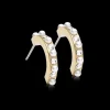 Blomdahl Örhängen GT Pendant Mixed Curved 15 mm, Crystal/White 15-13147-159