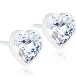 Blomdahl Örhängen Heart Crystal 15‑0121‑01