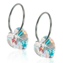 Blomdahl Örhängen Heart Rainbow 15‑1255‑02