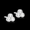 Blomdahl Örhängen MP Clover 6 mm, Crystal