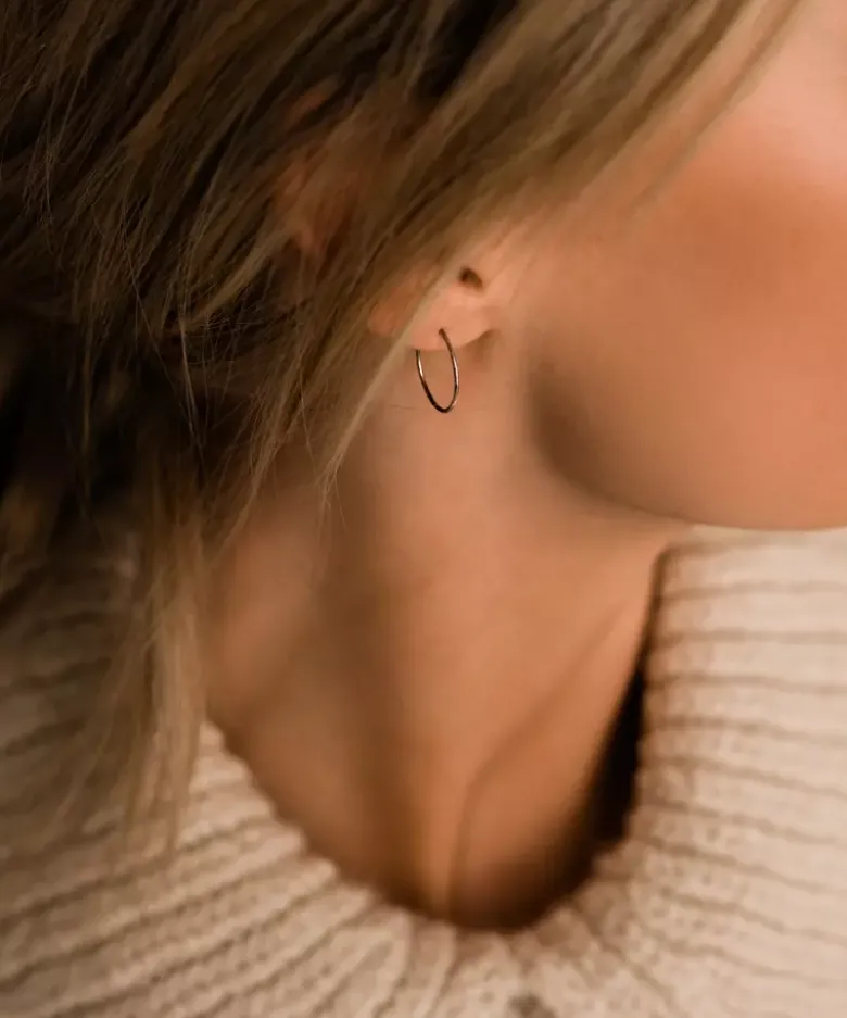 Blomdahl Örhängen NT Ear Ring 14 mm 15-1252-00