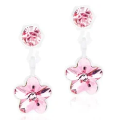 Blomdahl Örhängen Pendant Flower Light Rose 15‑0103‑3024