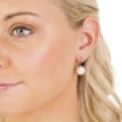 Blomdahl Örhängen Pendant Pearl White 15‑1238‑59