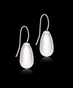 Blomdahl Örhängen Pendant Pearl Drop Vit 15 mm 15-1234-59