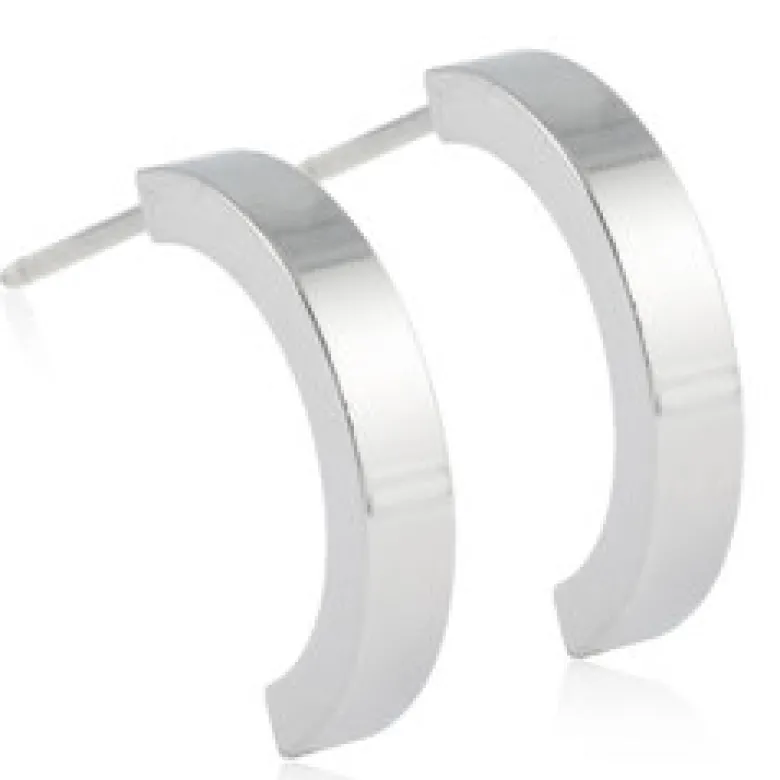 Blomdahl Örhängen Pendant Plain Curved 15‑12150‑00