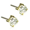 Blomdahl Örhängen Tiffany CZ White 5 mm 15‑1304‑30