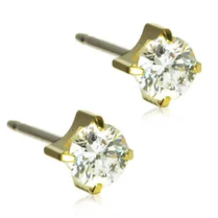 Blomdahl Örhängen Tiffany CZ White 5 mm 15‑1304‑30