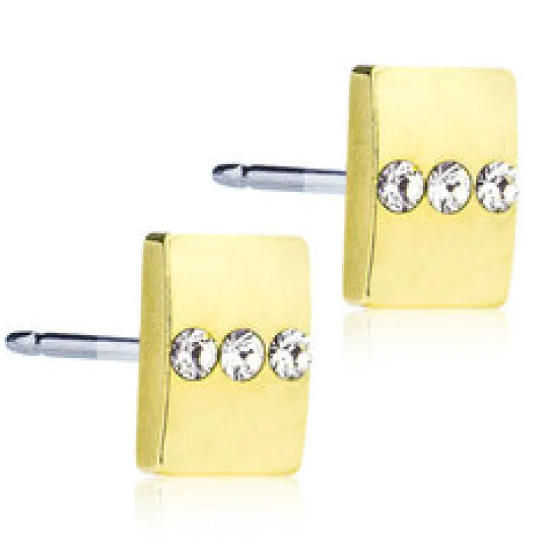 Blomdahl Örhängen Triple Crystal 15‑1364‑01